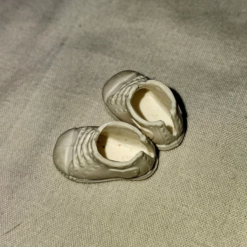 Chelsea Doll White Shoes‎ Sneakers Accessory Replacement Parts Toy